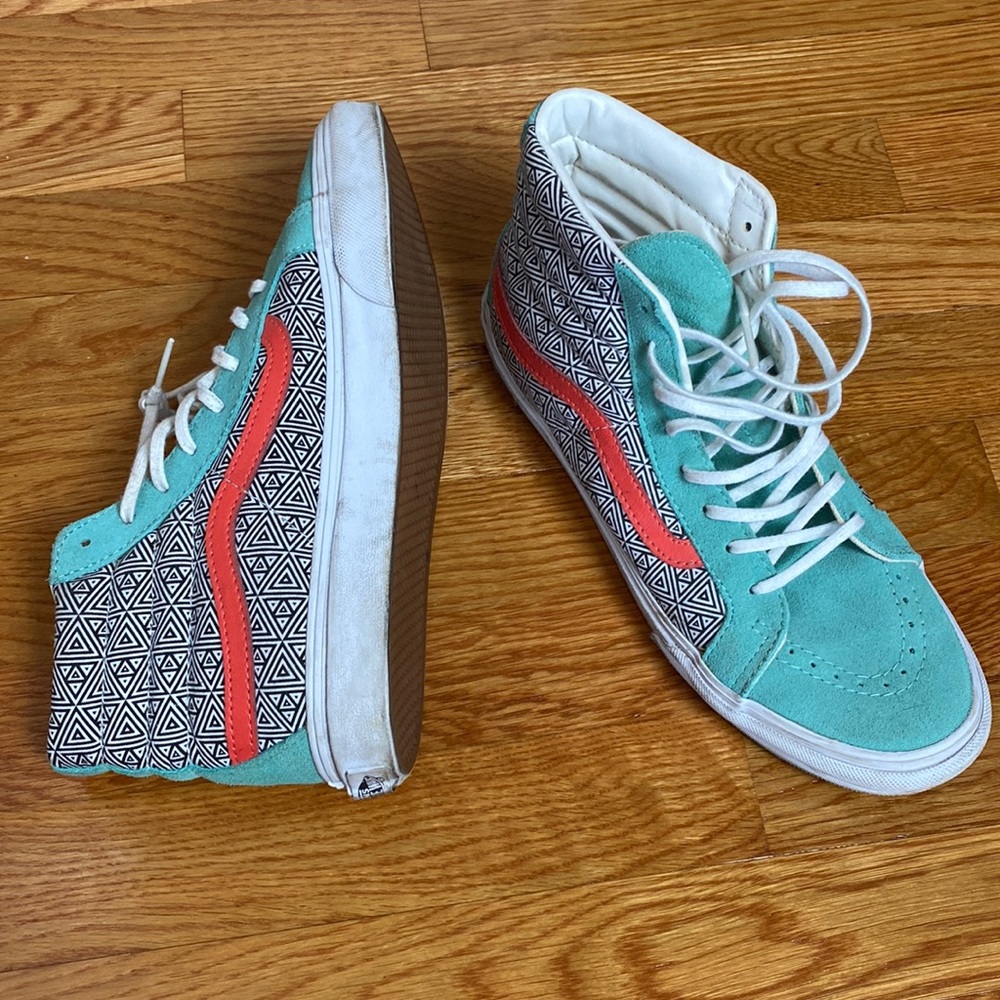 Vans high top sneakers